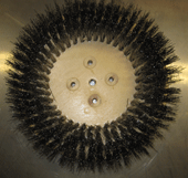 Stainless Brush for Hull Cleaning.